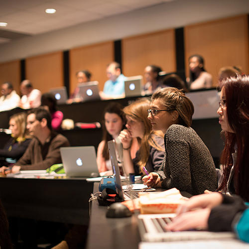 Students in classroom