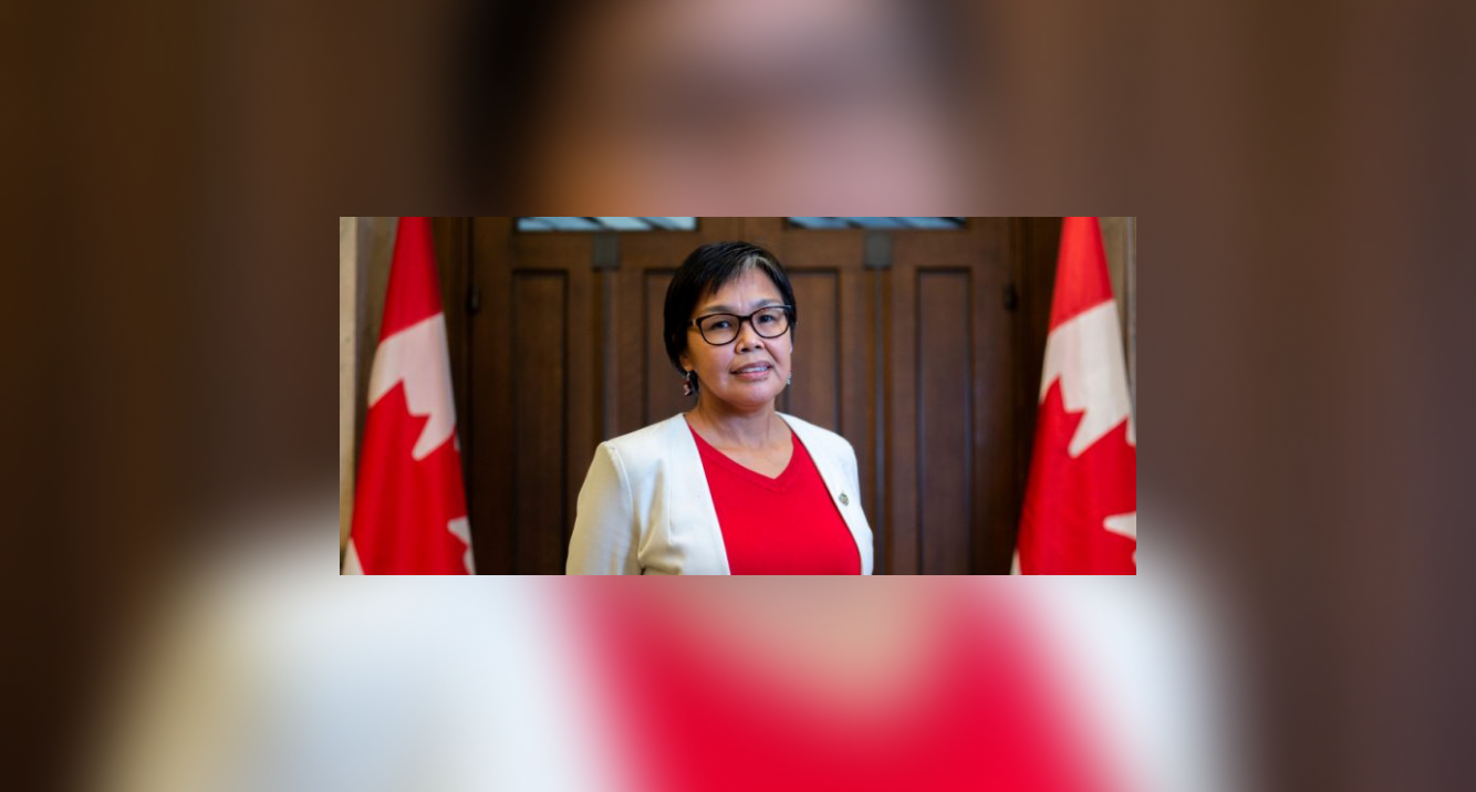Alumna Lori Idlout, JD ’18, shares Inuk traditions with Parliament