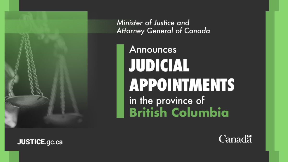 Minister of Justice and Attorney General of Canada banner