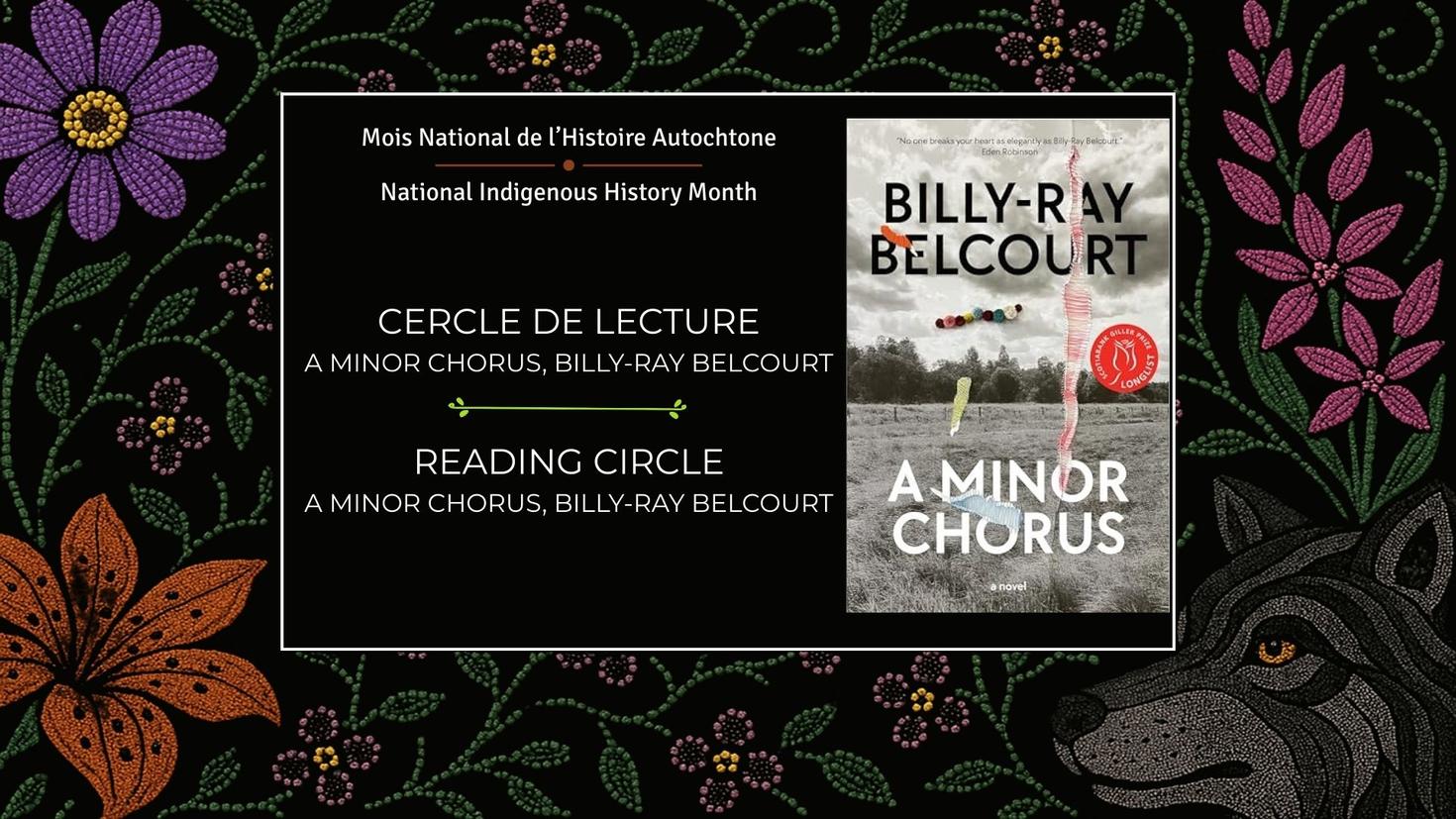 Poster for June Reading Circle-A Minor Chorus