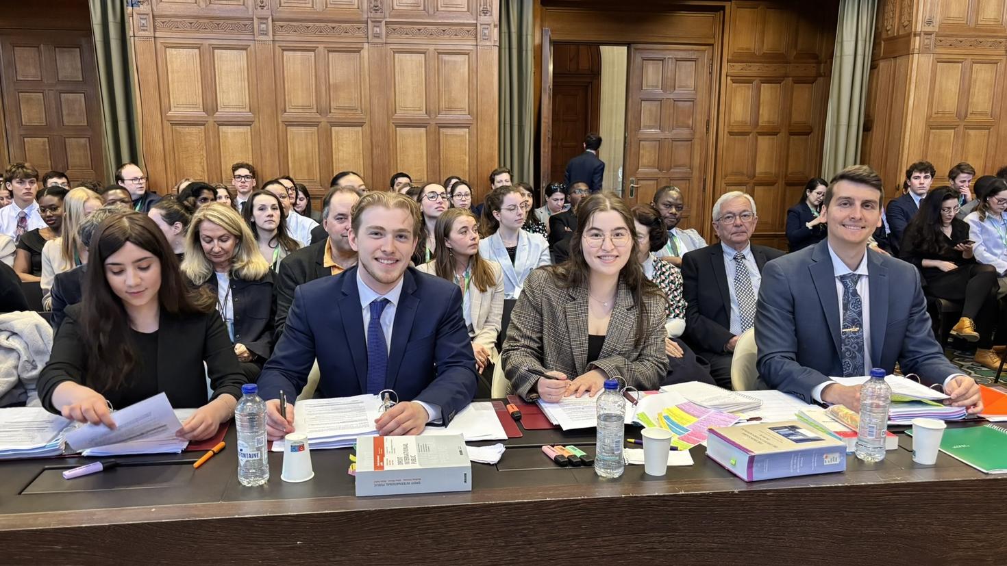 uottawa team for Charles Rousseau International Law moot