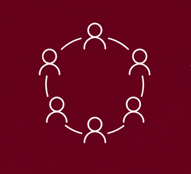 Icon of people connected