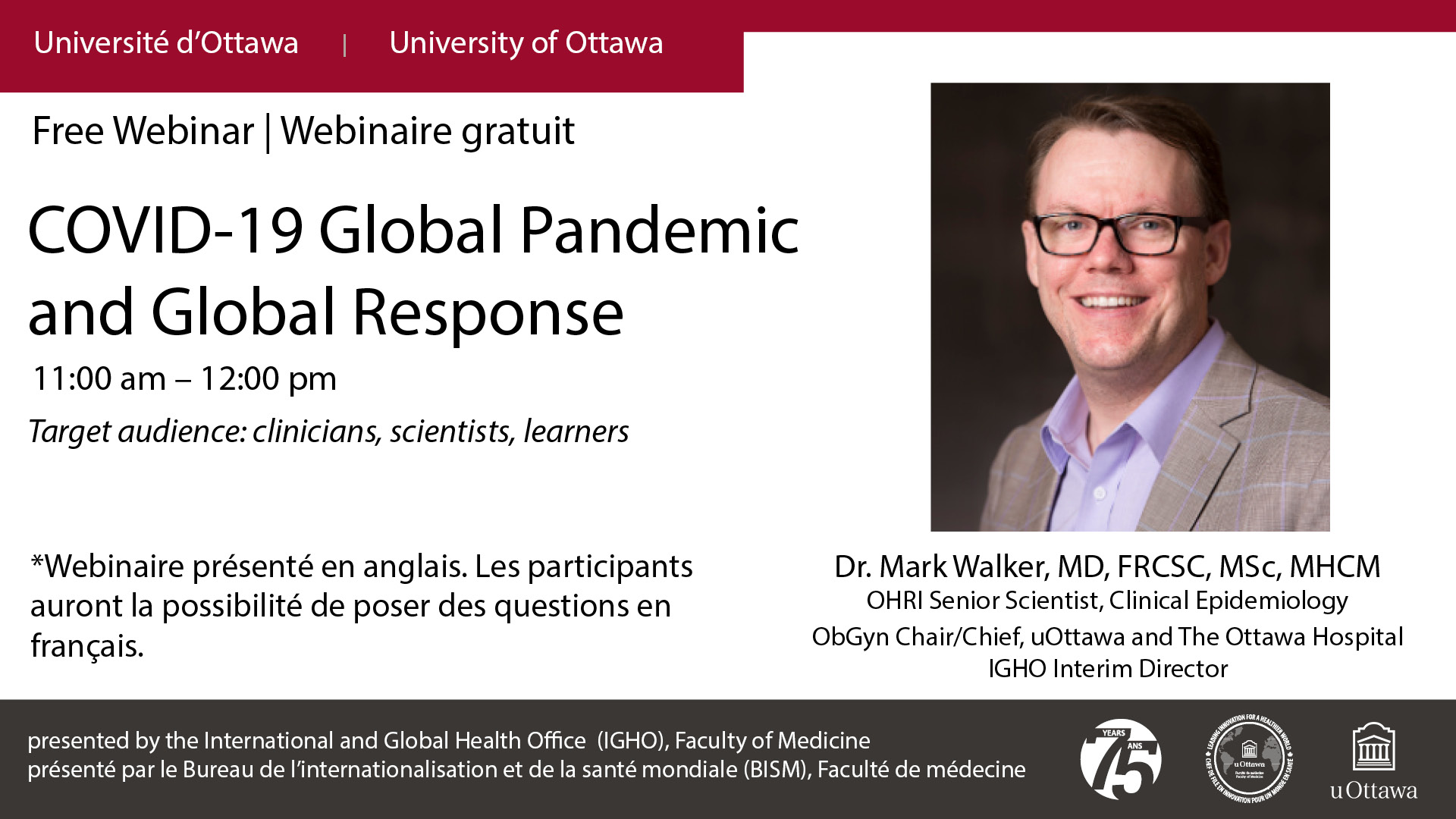 webinar poster for 17 April 2020