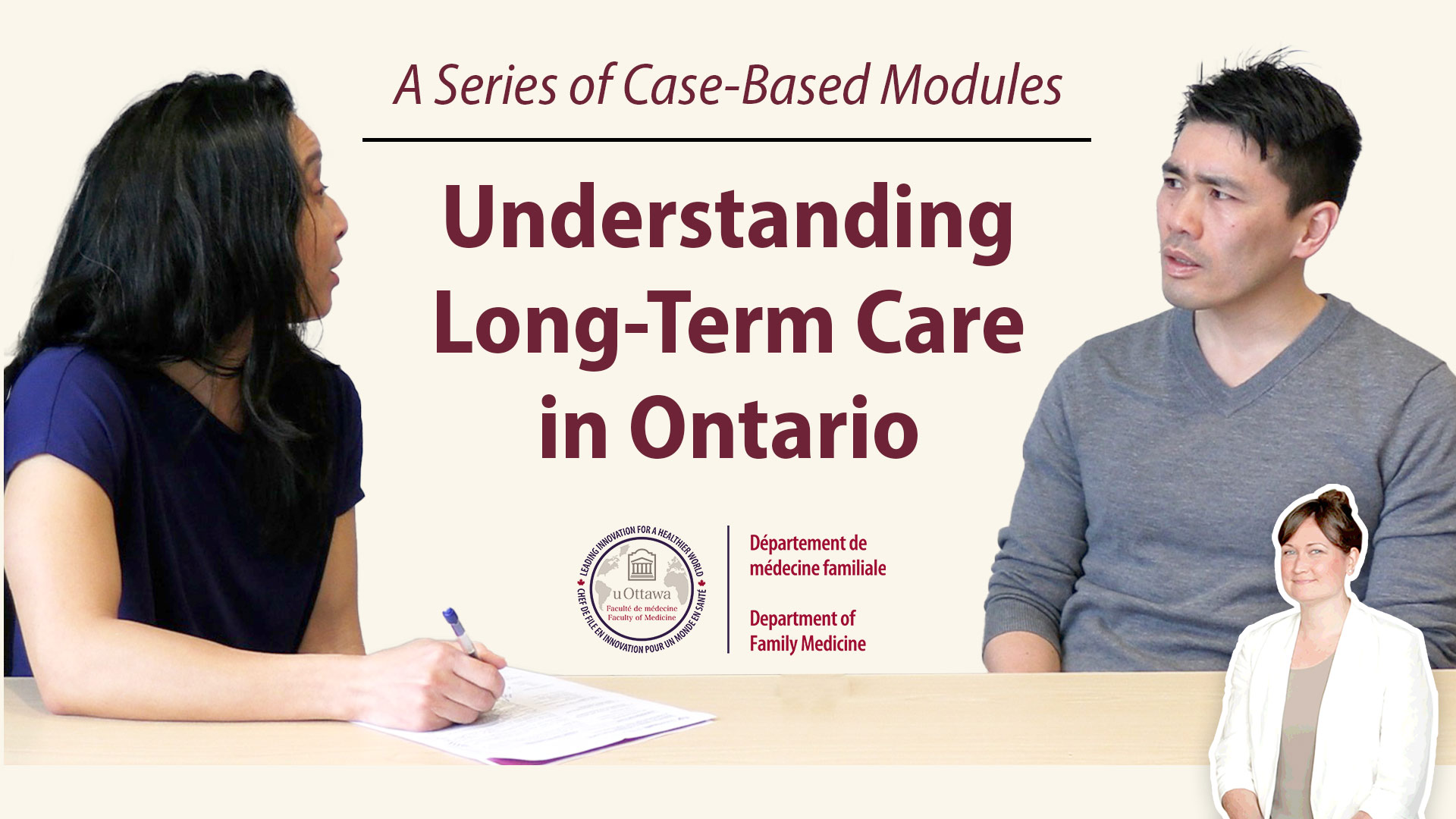doctor and caregiver discussing care needs of patient