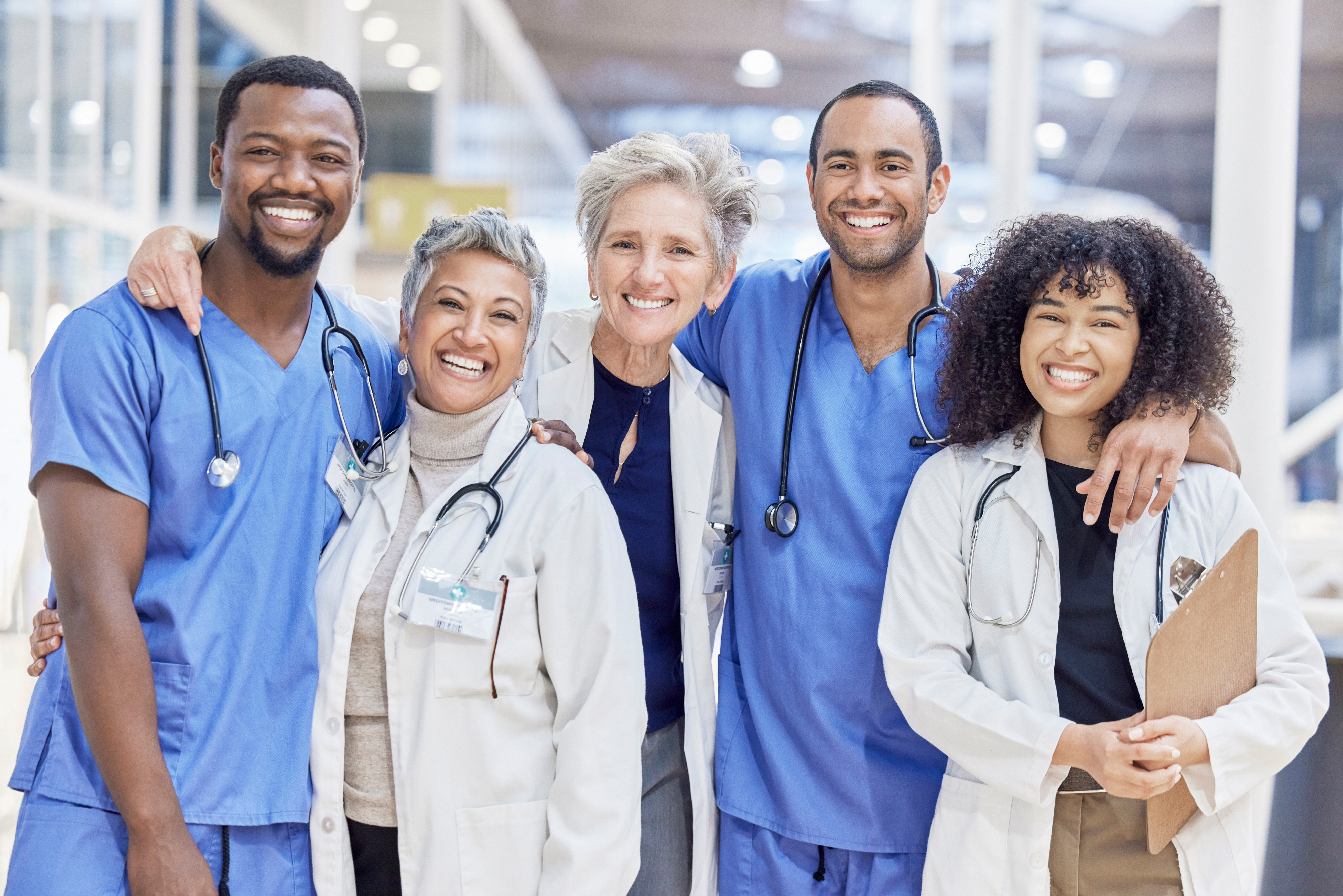 Group of physicians