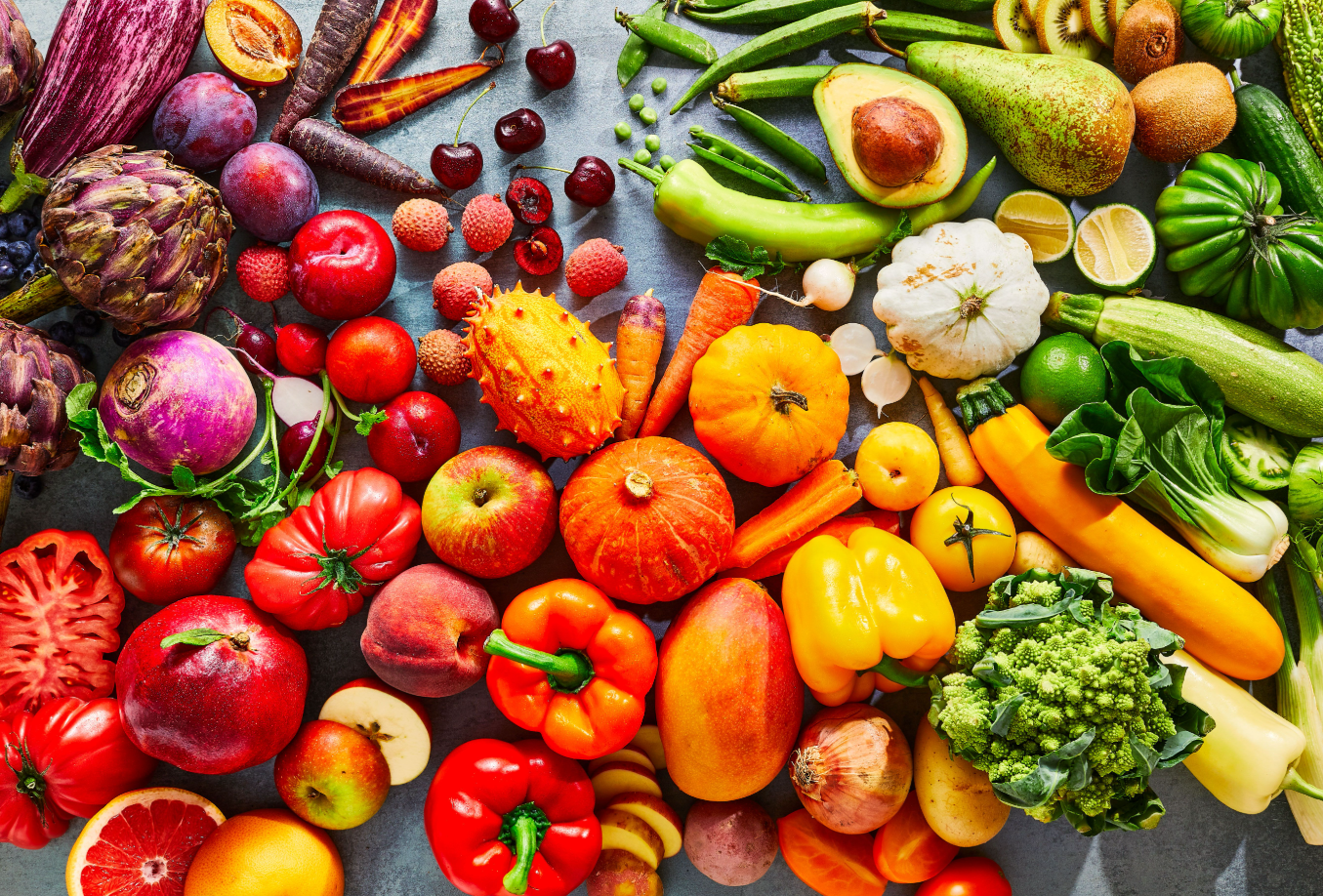 Fruits and vegetables