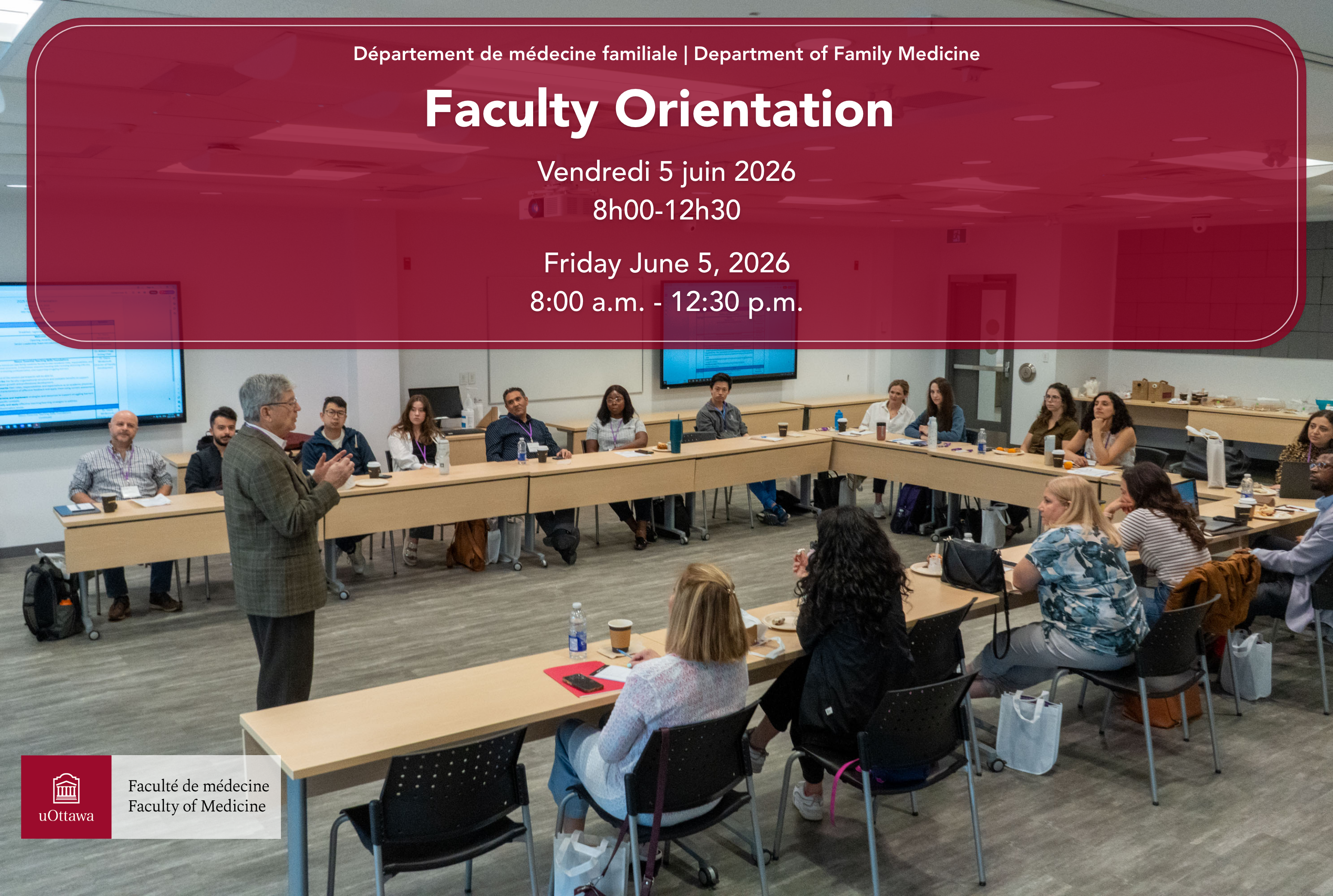 Faculty Orientation banner