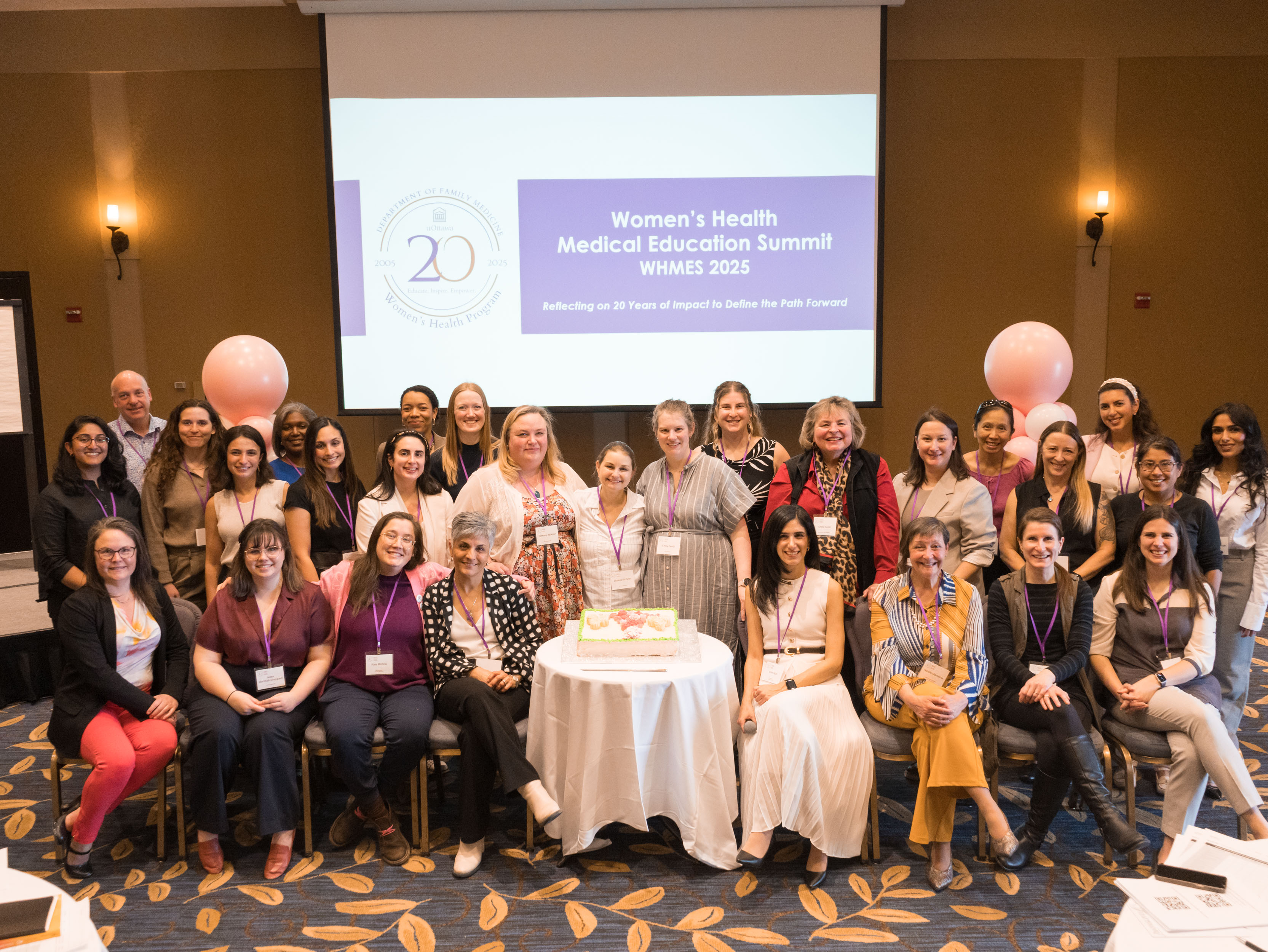 Group photo from the Women's Health Medical Education Summit in 2025