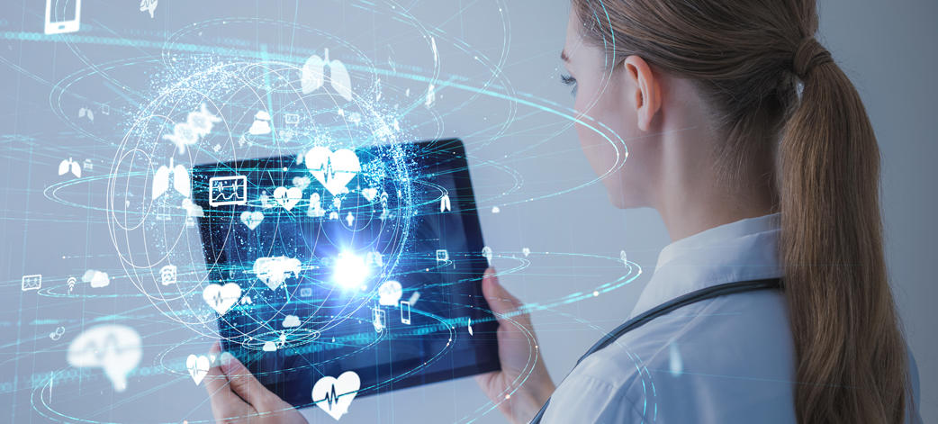 Medical technology concept.