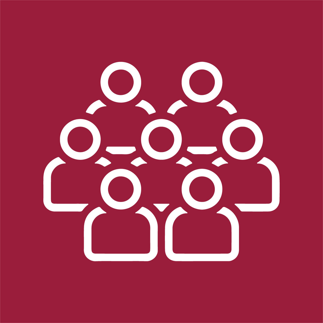 Group of people as a team Icon