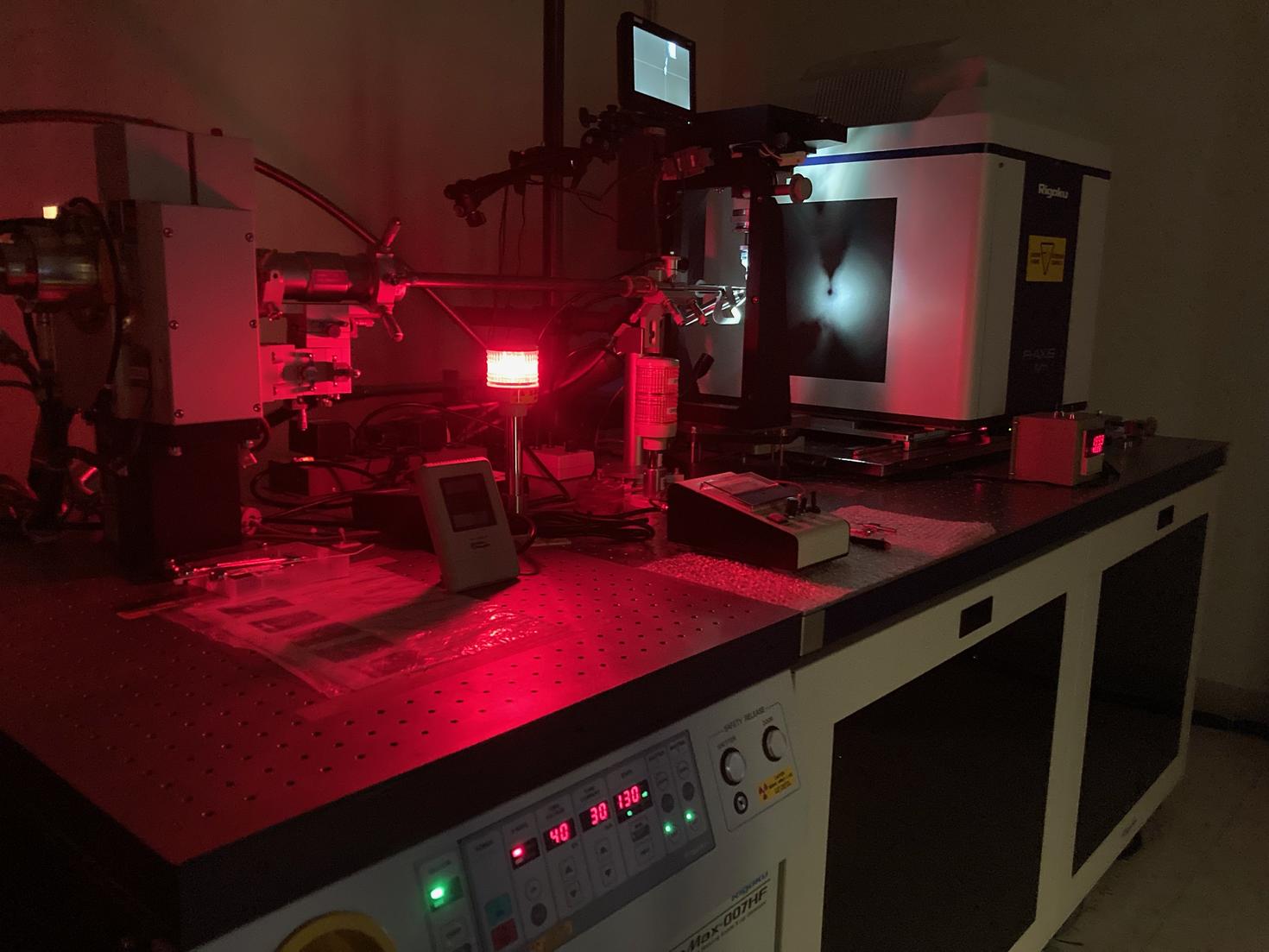 Equipments in the laboratory