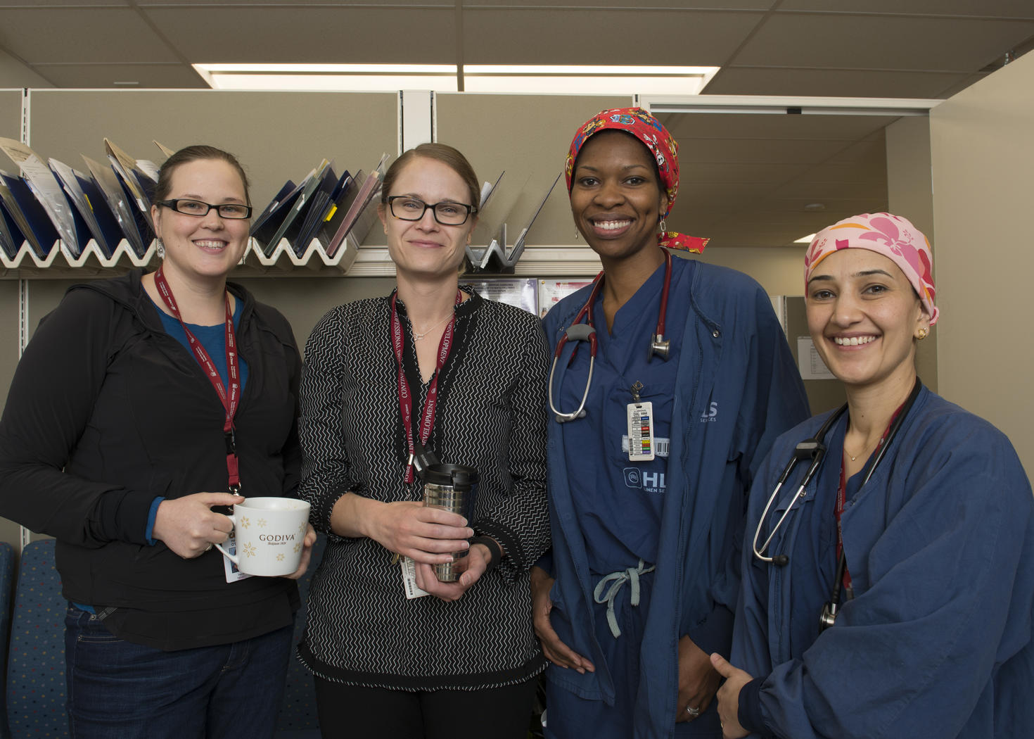 Anesthesiologists at Grand Rounds in the Department of Anesthesiology and Pain Medicine at the Children’s Hospital of Eastern Ontario. 