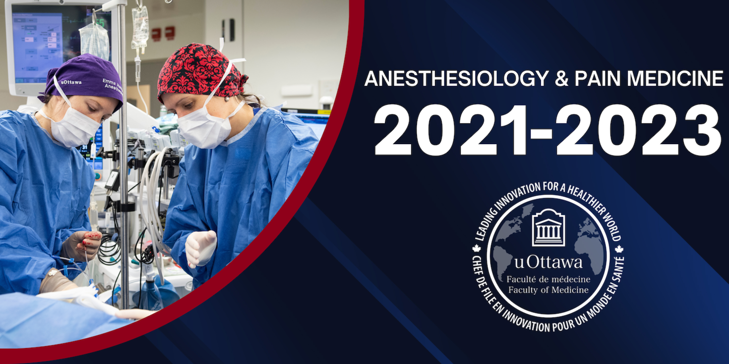 Department of Anesthesiology and Pain Medicine Anesthetists in the Operating Room