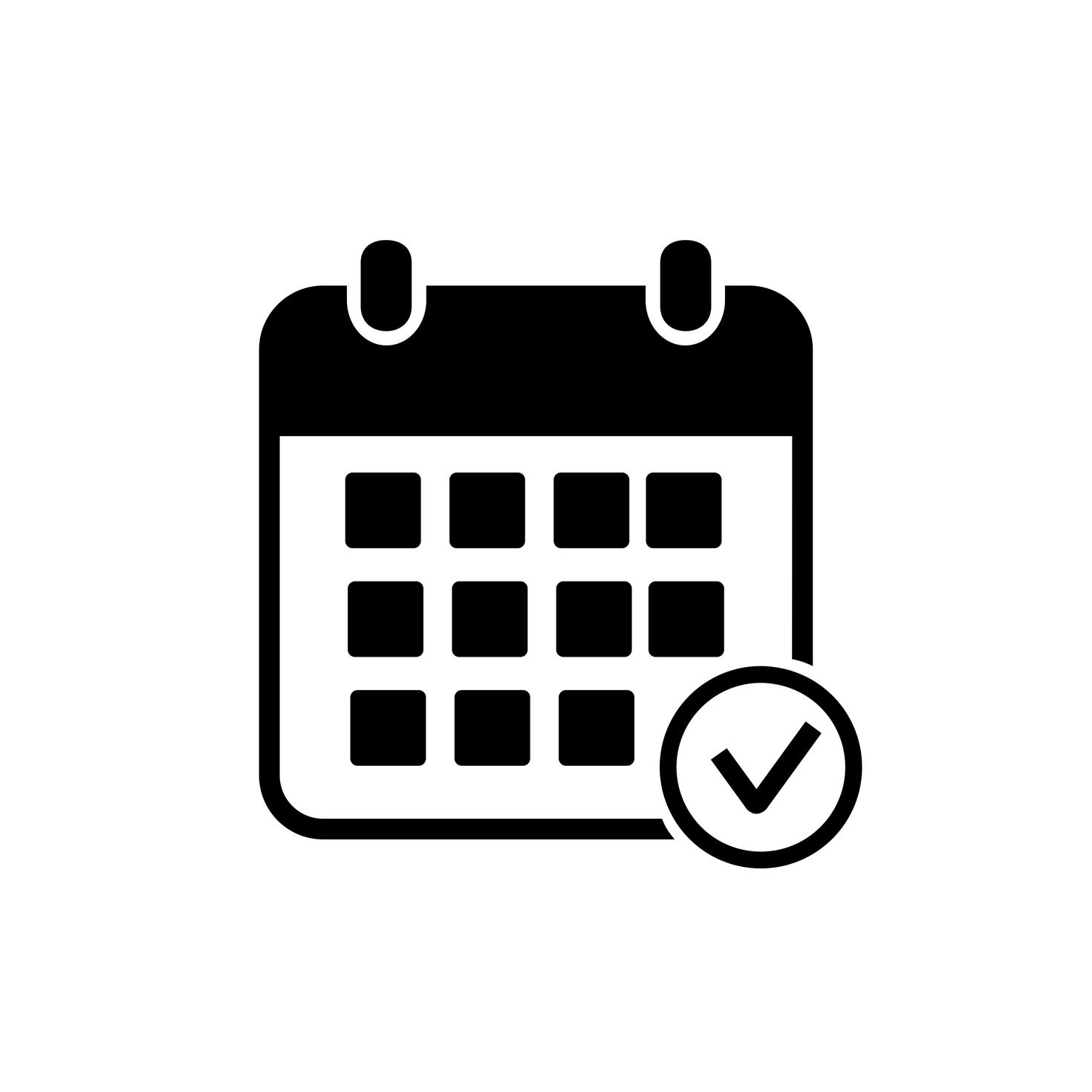 Calendar vector icon
