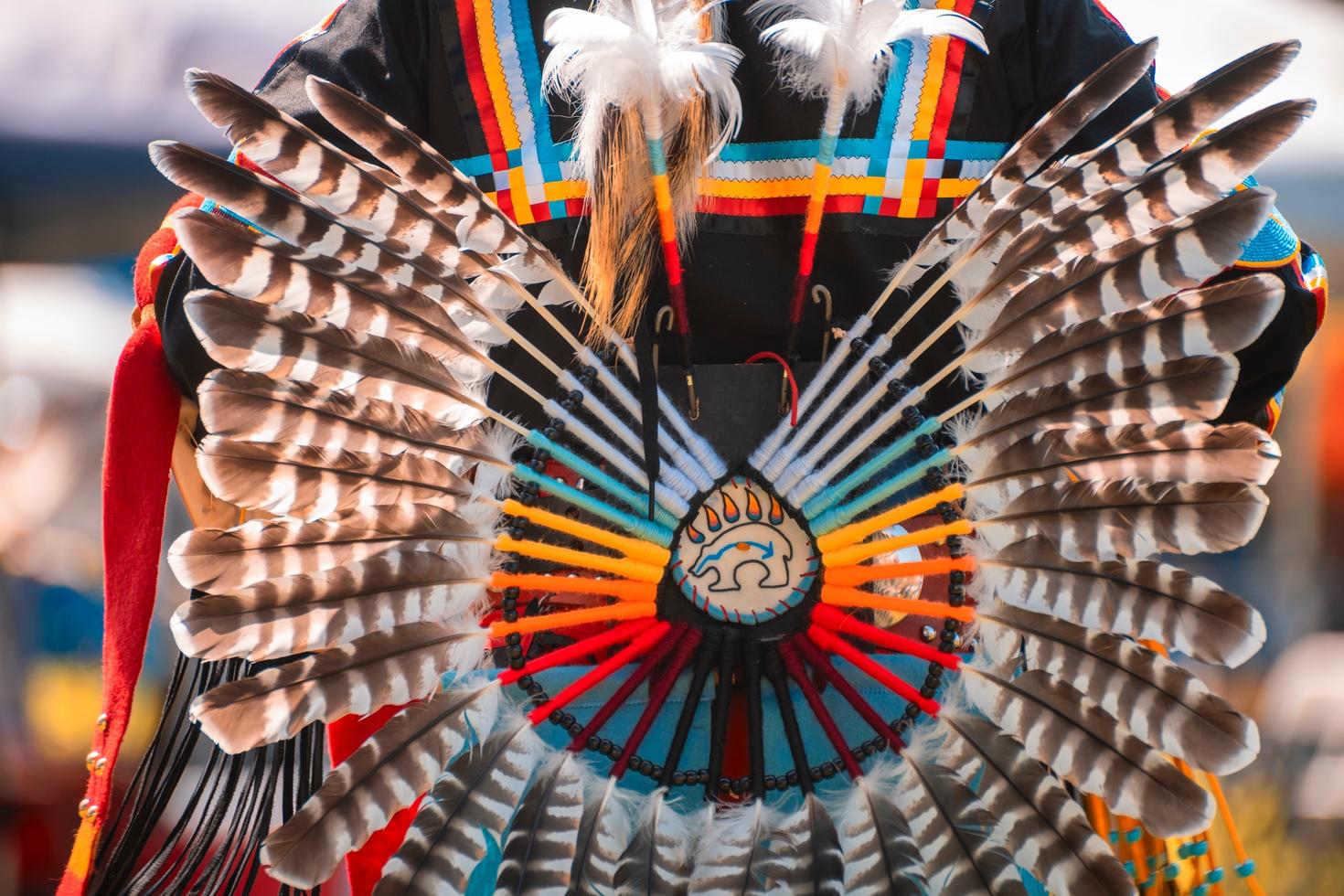 Indigenous dancer