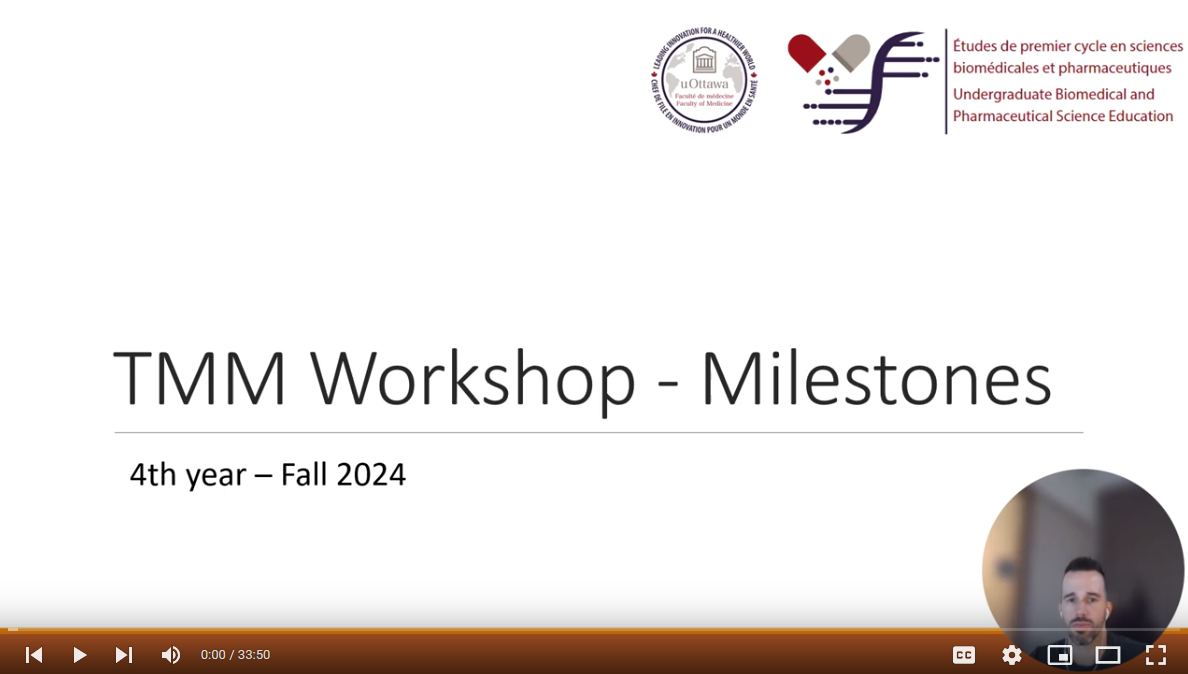 TMM presentation 4th year 