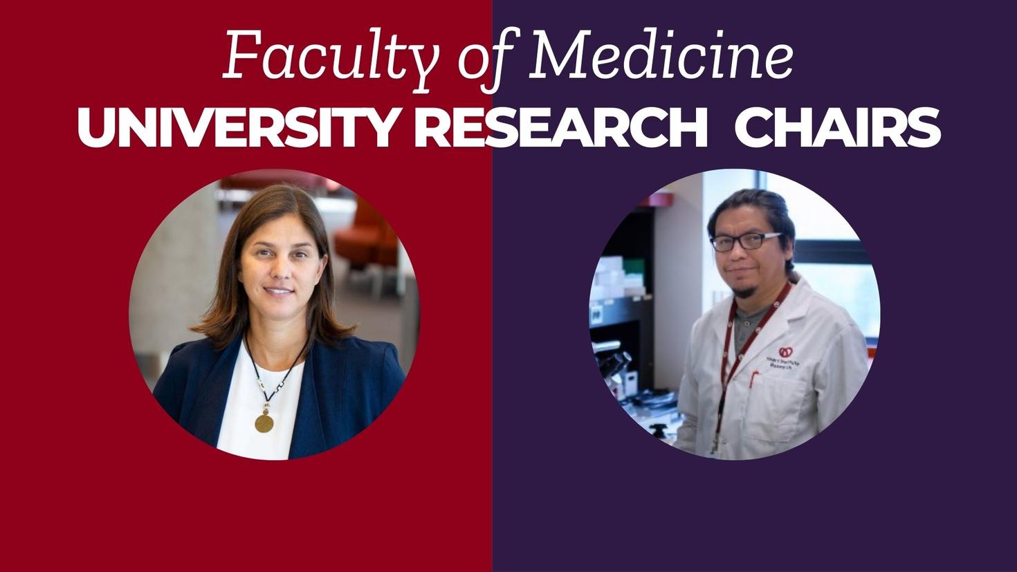 Headshot of Drs. Manisha Kulkarni & Emilio I. Alarcón 