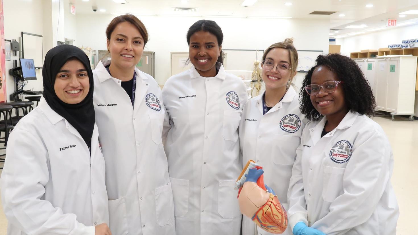 Second Year Anatomical Sciences Education students