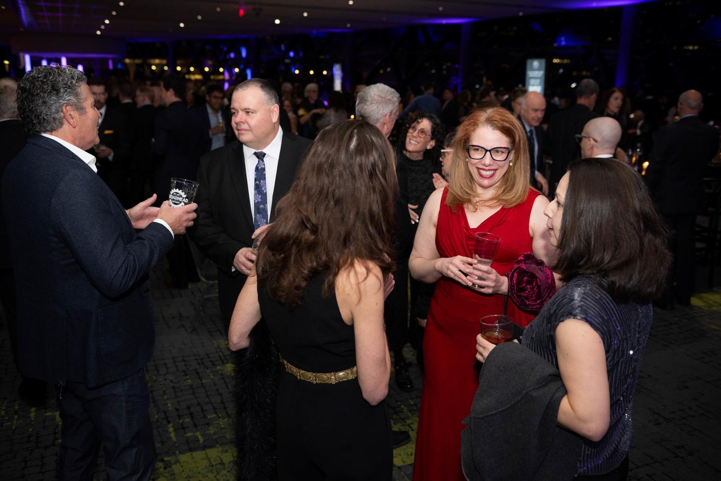 Guests enjoying the cocktail at 2025 MEDGALA - Photo credit: Mélanie Provencher