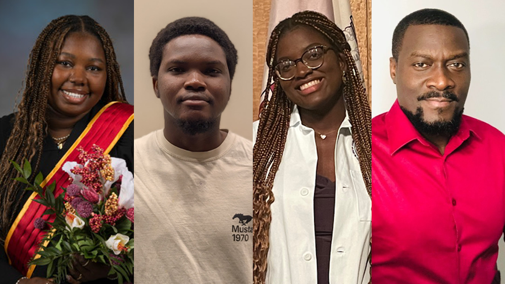 Shaïda Savanet, Ezechiel Yameogo, Tiffany Ange Tchigio Djomou, Dr. Salomon Fotsing