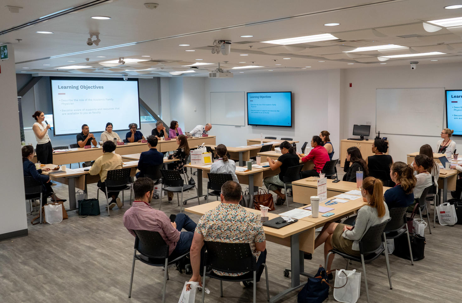 Dr. Laura Visentin at the DFM Faculty Orientation on June 5, 2026