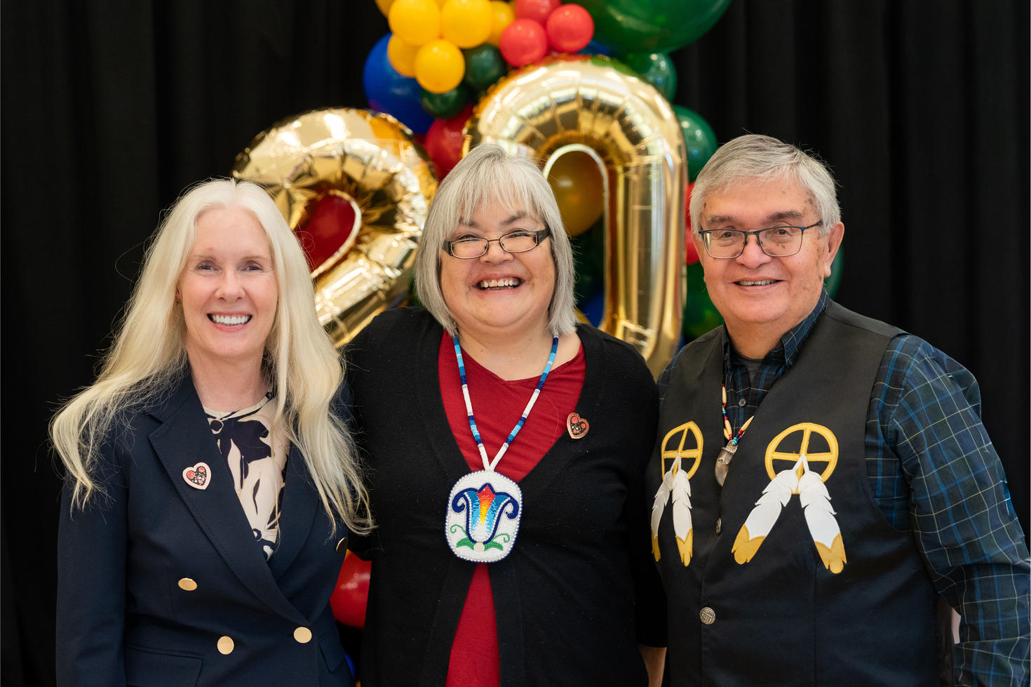 Dr. Melissa Forgie, Dr. Darlene Kitty and Simon Brascoupé