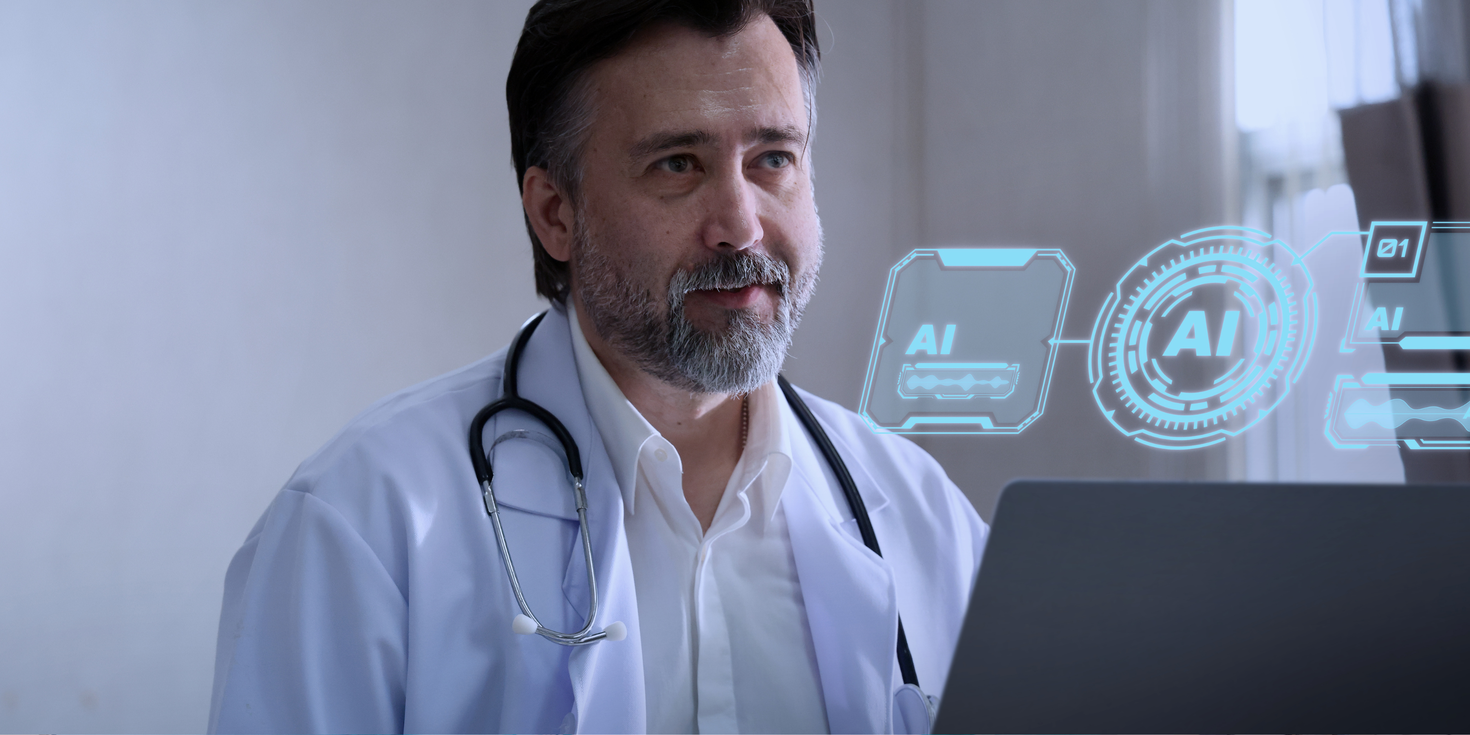 doctor using AI