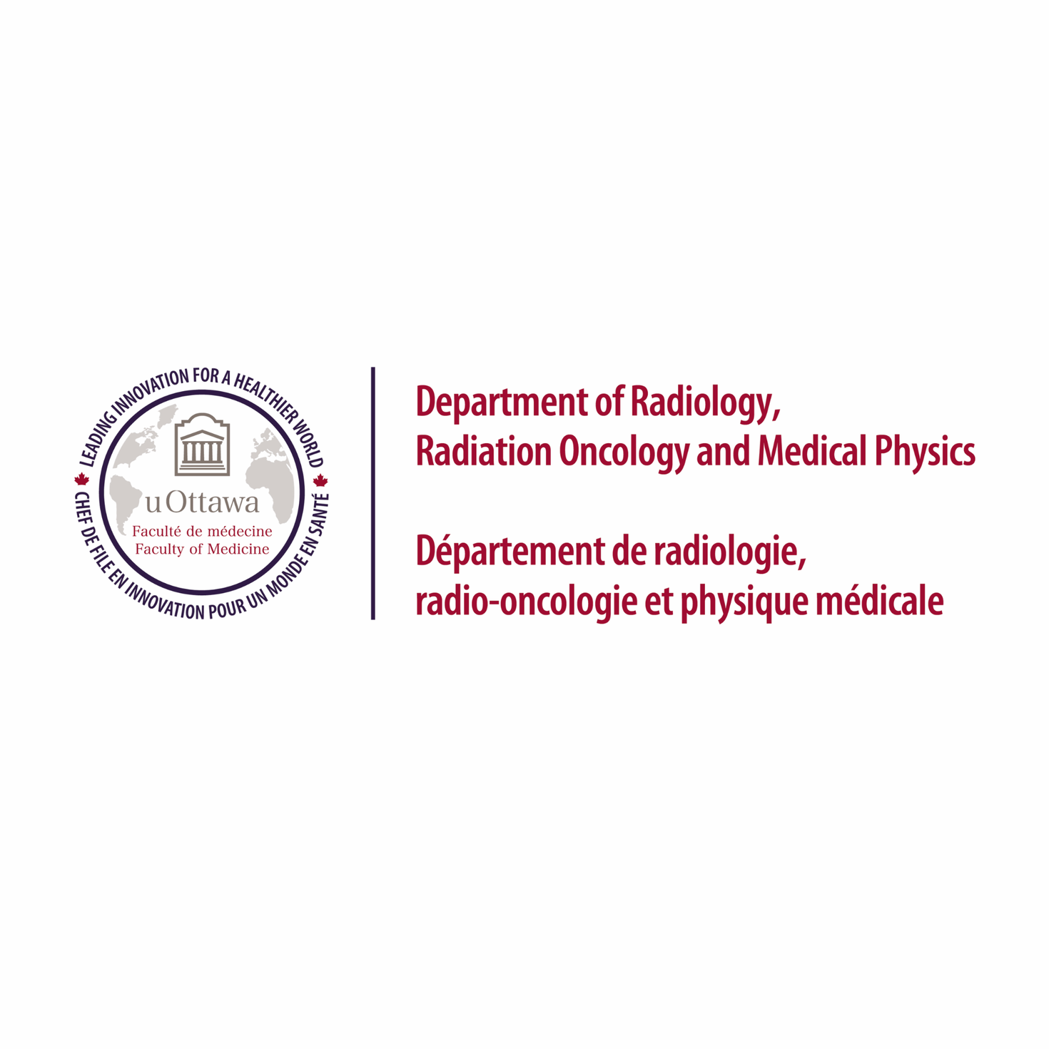 Dept. Radiology, Radiation Oncology and Medical Physics Logo crop