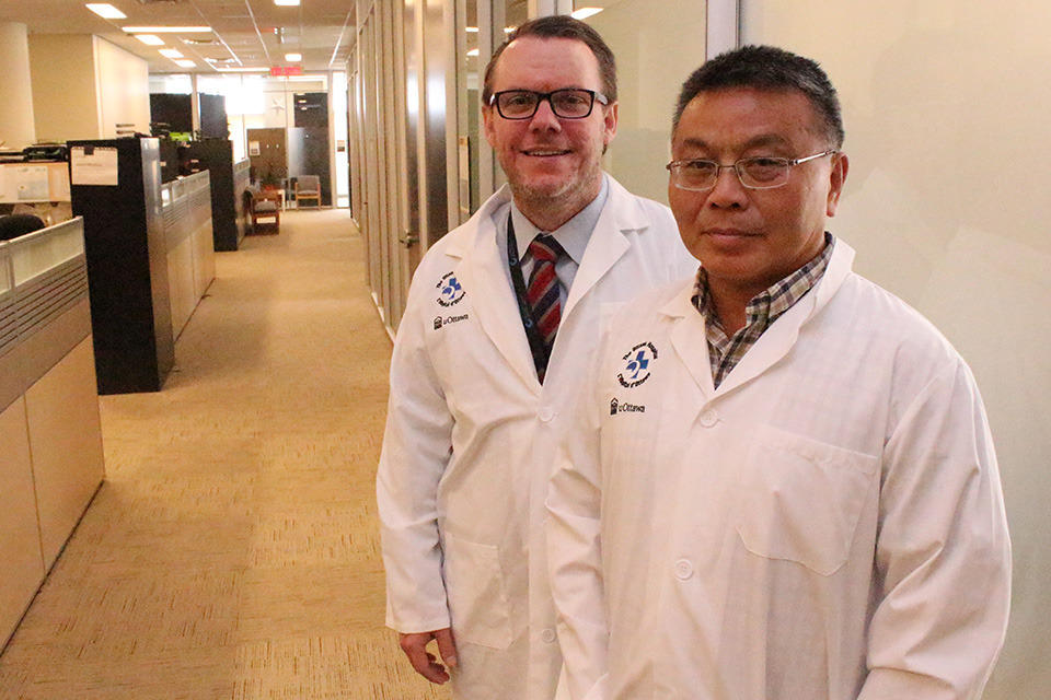 Dr. Mark Walker and Dr. Shi Wu Wen
