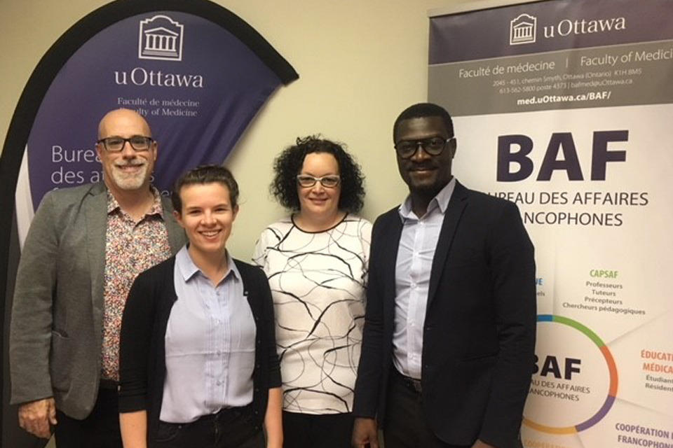  Dr. Éric Dionne, Julie Crevier, Dr. Manon Denis-LeBlanc, Dr. Salomon Fotsing