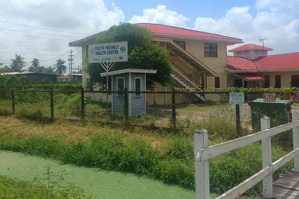 The youth friendly health centre in Georgetown Guyana