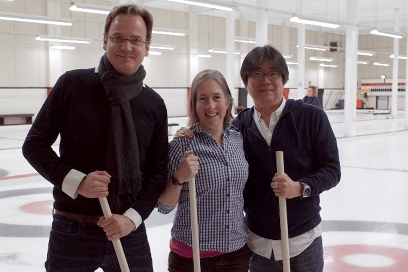 Auke Ijspeert, Emily Standen and Aiko Ishiguro.