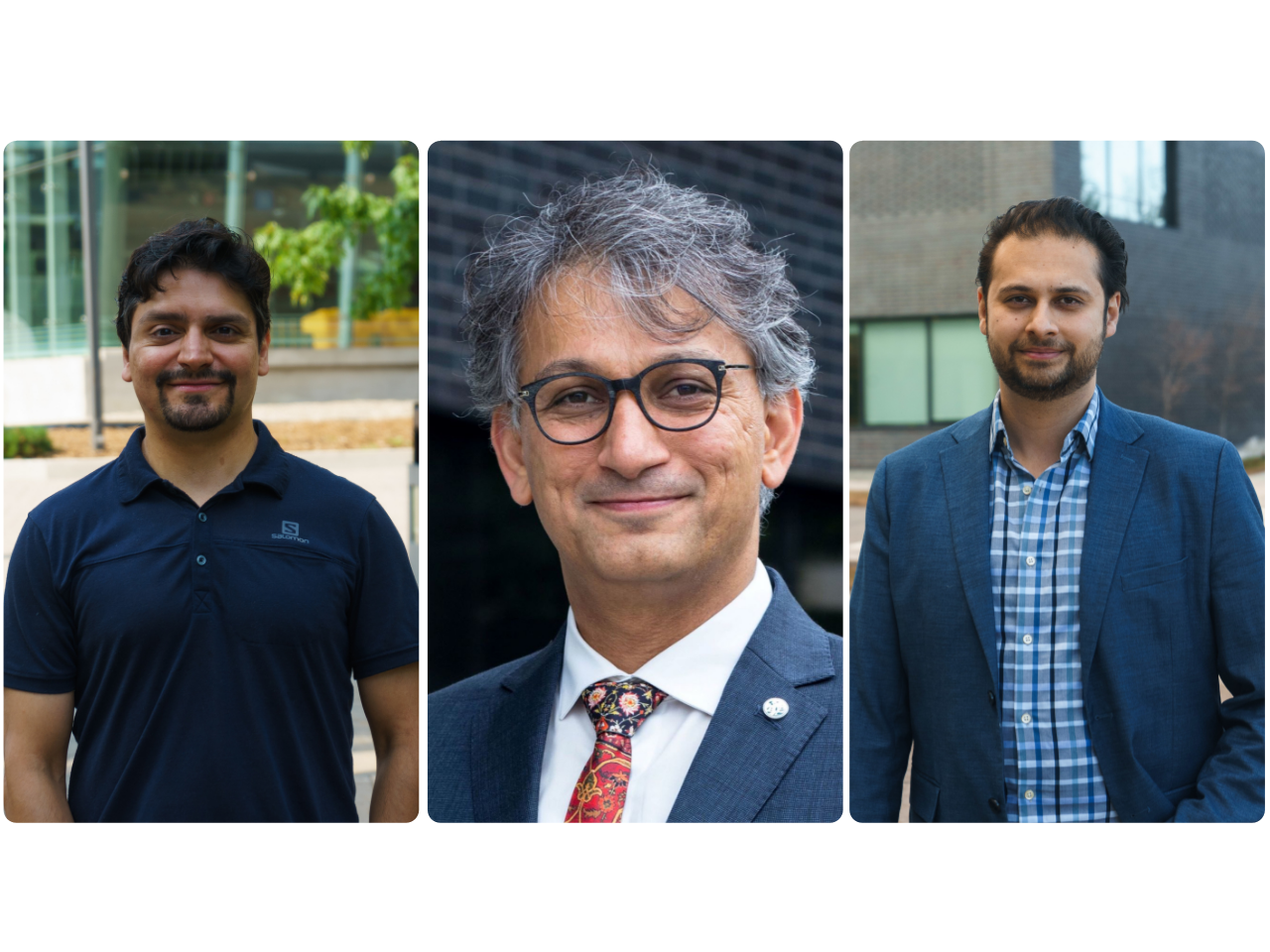 Professors Roberto Chica, Ebrahim Karimi and Rajendhran Rajakumar