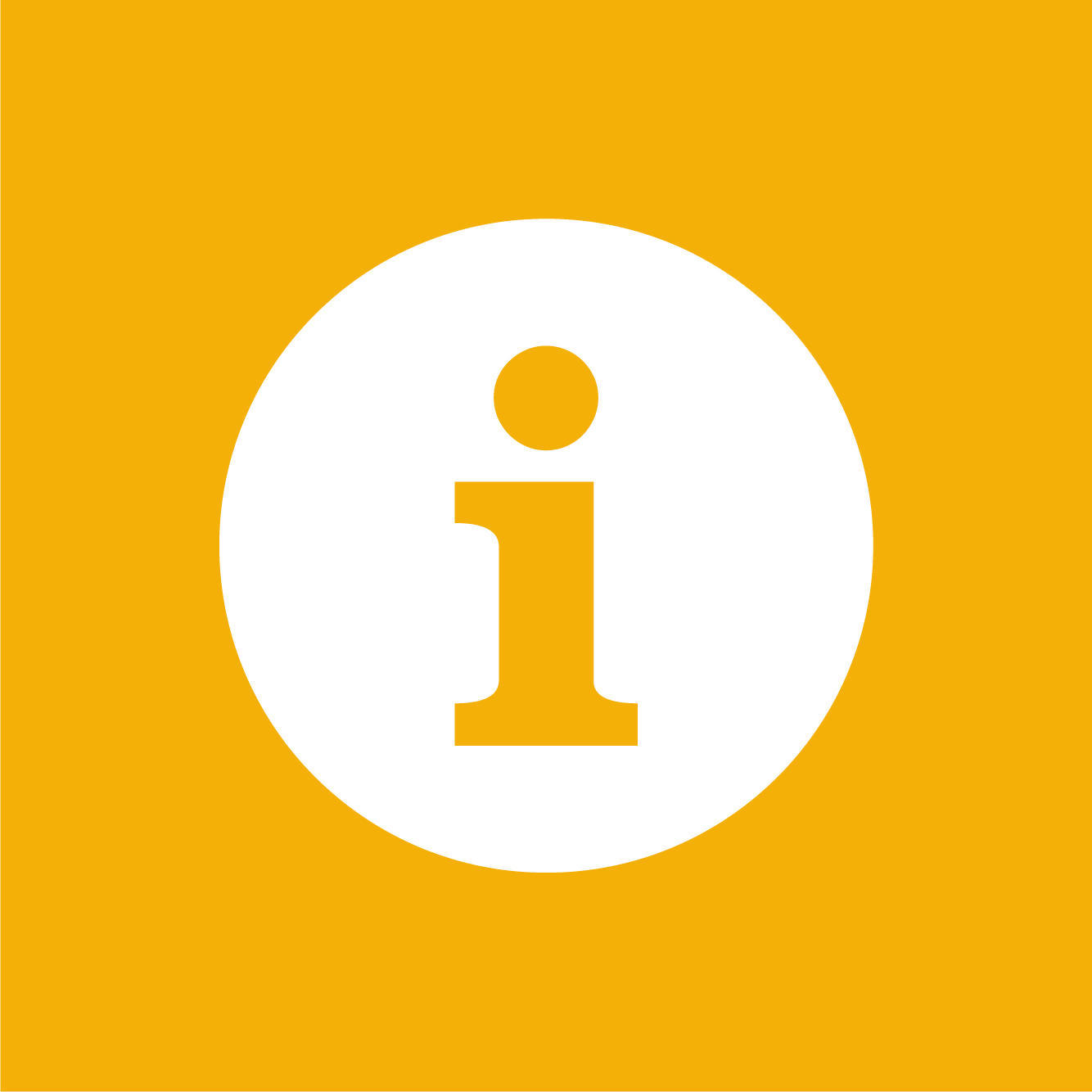 Important information icon