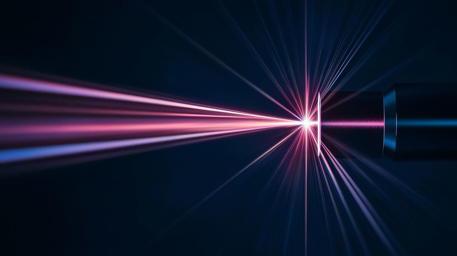 Research using laser optics, showcasing scientific experiments and innovations in physics