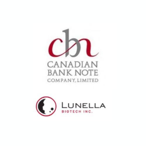 Canadian Bank Note and Lunella logos
