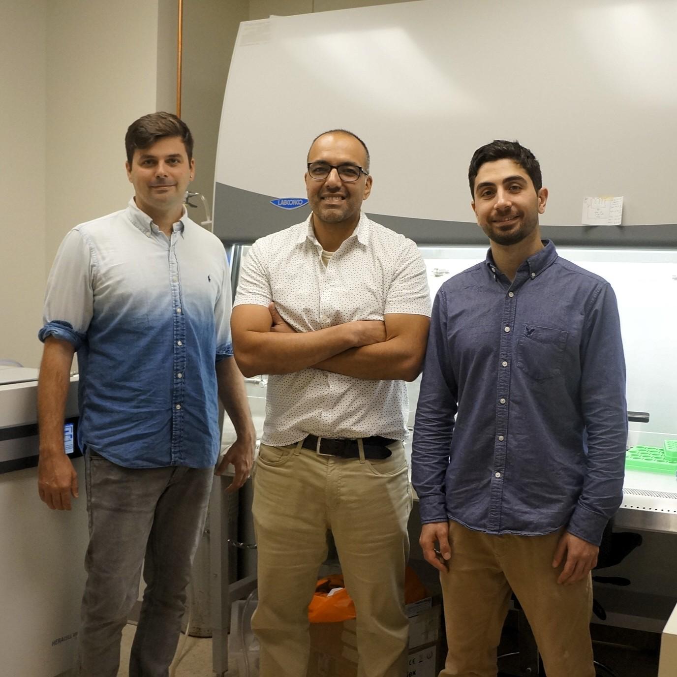 Francesco Gentile, Jeffrey Leyton and Hazem Mslati.