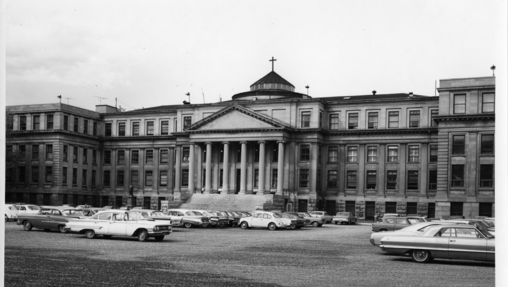 Tabaret Hall circa 1966