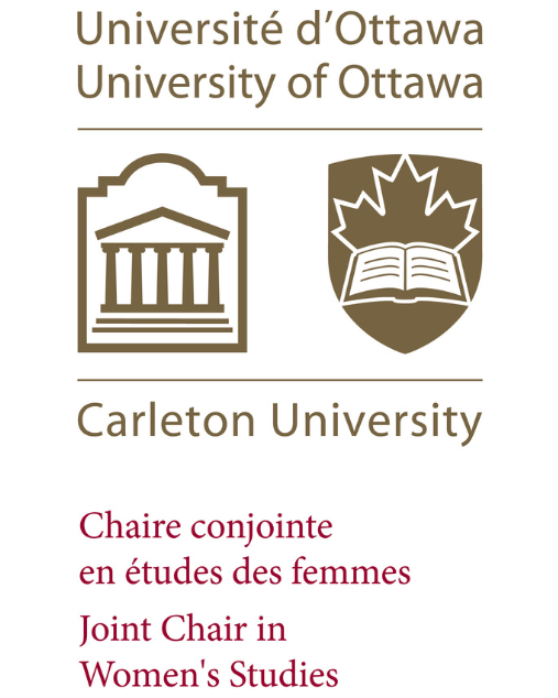 Joint Chair in Feminist and Gender Studies logo featuring University of Ottawa and Carleton University