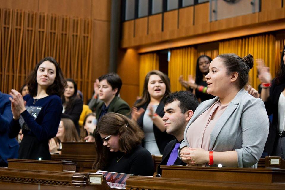 Students in the House of Commons