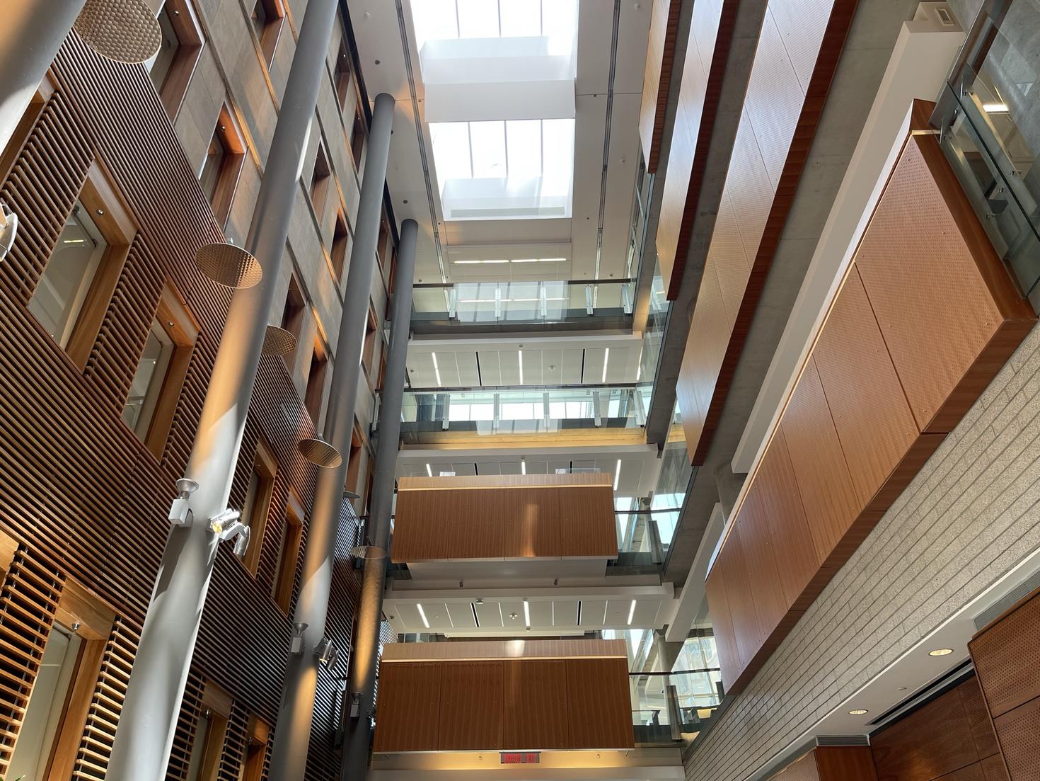 Faculty of Social Sciences building interior hall