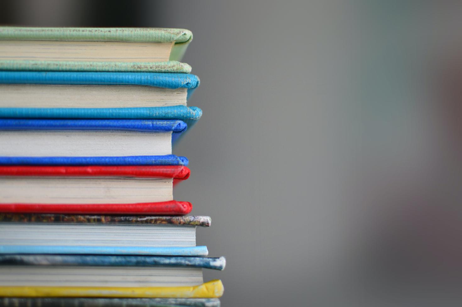 book stack