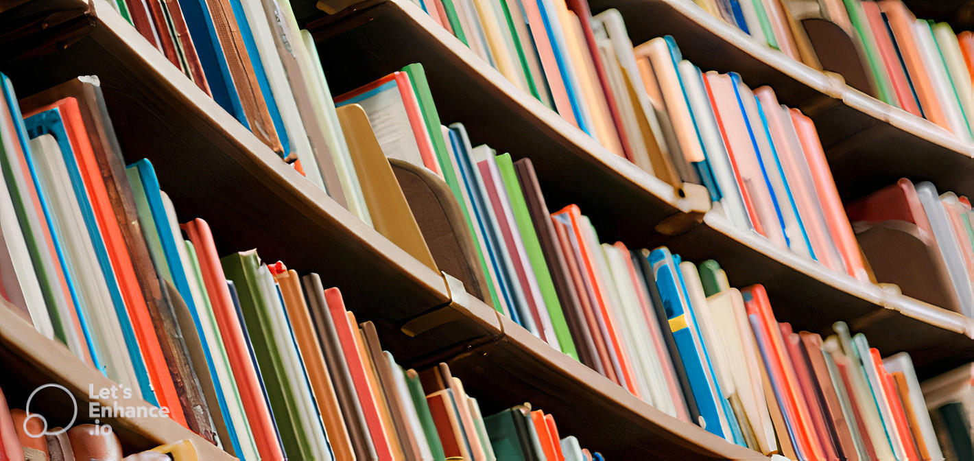 Books in library