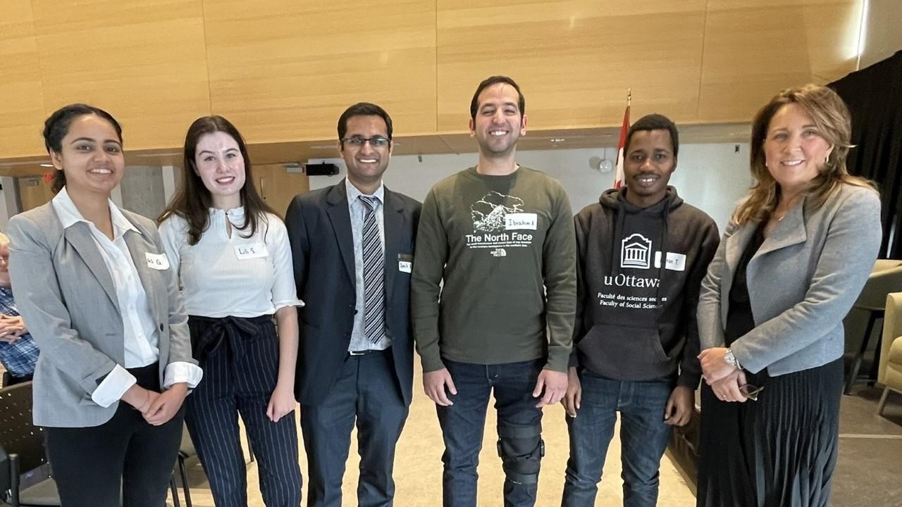 graduate students with deputy