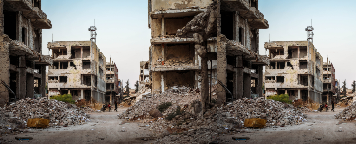 war destruction of buildings