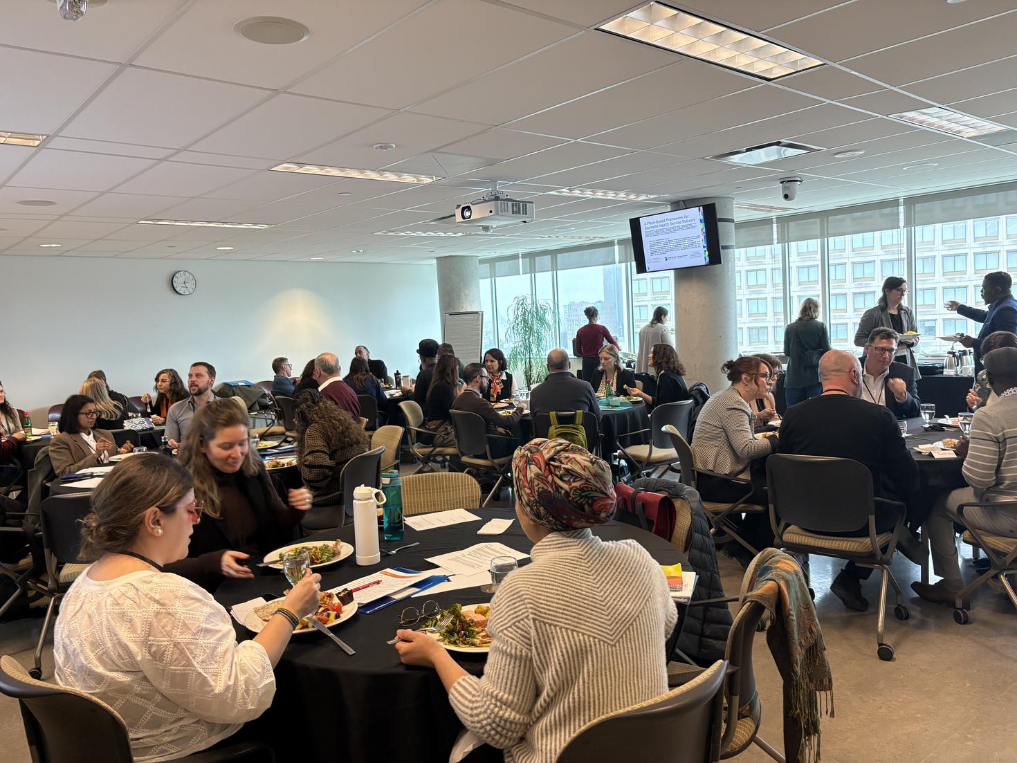 CRECS Partnership Day Picture of Room with People