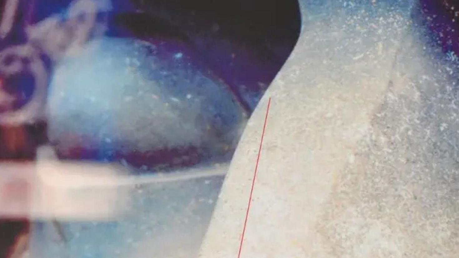 Cropped portion of the abstract art on Costanza Musu's book cover