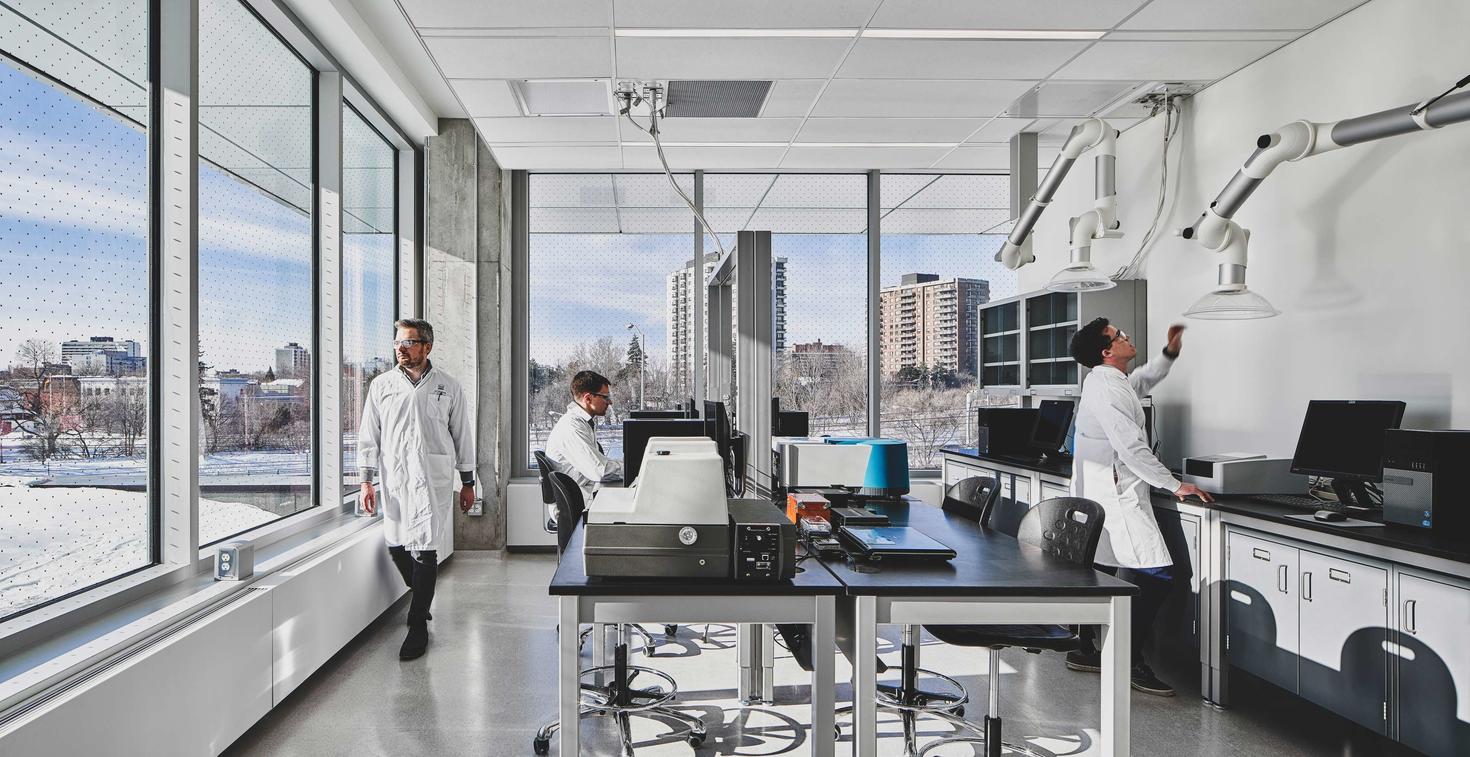 scientists in lab