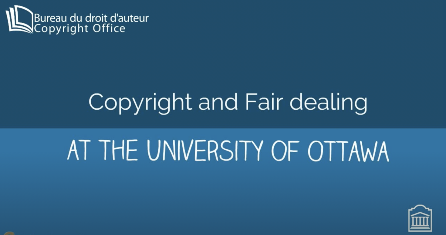 Copyright and fair dealing key frame