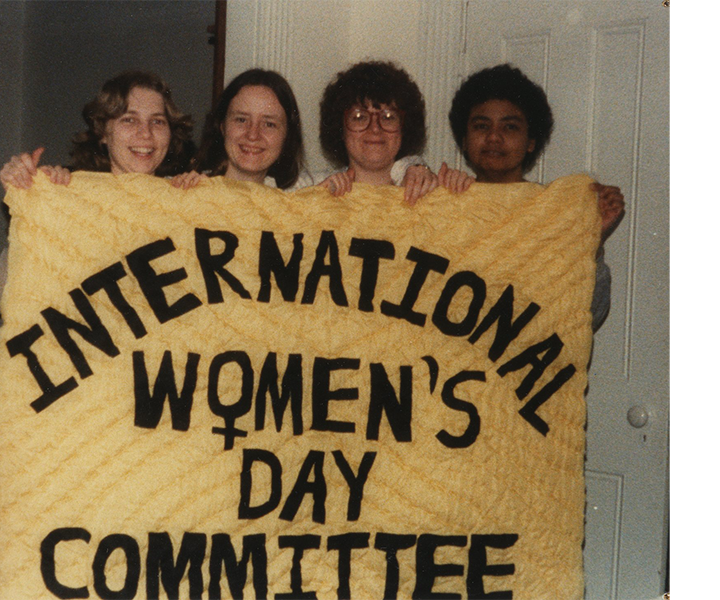 Image: Nancy Adamson, Susan Genge, Sandy Fox and Pat Hughes. 